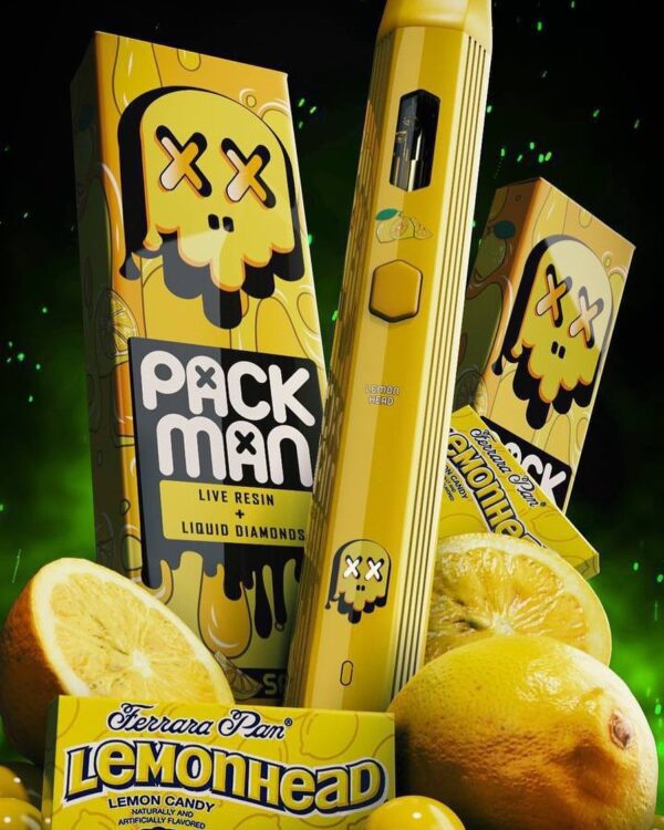 Packman Lemon Head(Sativa) Packman Disposable Lemon Head