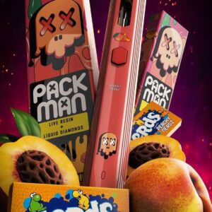 Packman Peachy Nerdz(Indica) Packman Disposable Peachy Nerdz