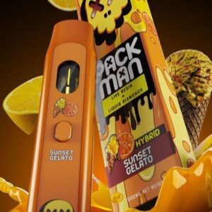 Packman Buy Sunset Gelato vape(Hybrid) Packman Disposable Sunset Gelato