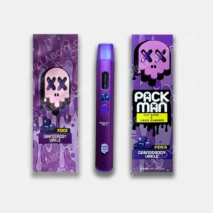 PACKMAN GRANDDADDY URKLE EMPTY DISPOSABLE CARTS (NO OIL)
