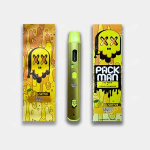 PACKMAN LEMON HEAD EMPTY DISPOSABLE CARTS (NO OIL)